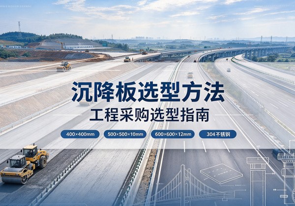 金塔沉降板选择方法