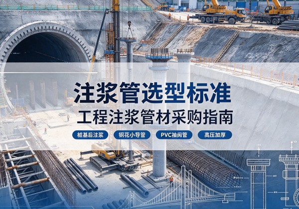 金塔注浆管选型标准